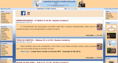 Desktop Screenshot of familiaabencoada.org.br